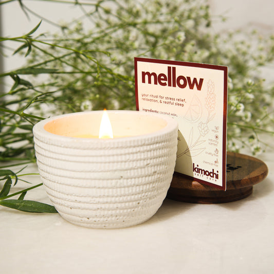 body serum candle - mellow [80 ml]